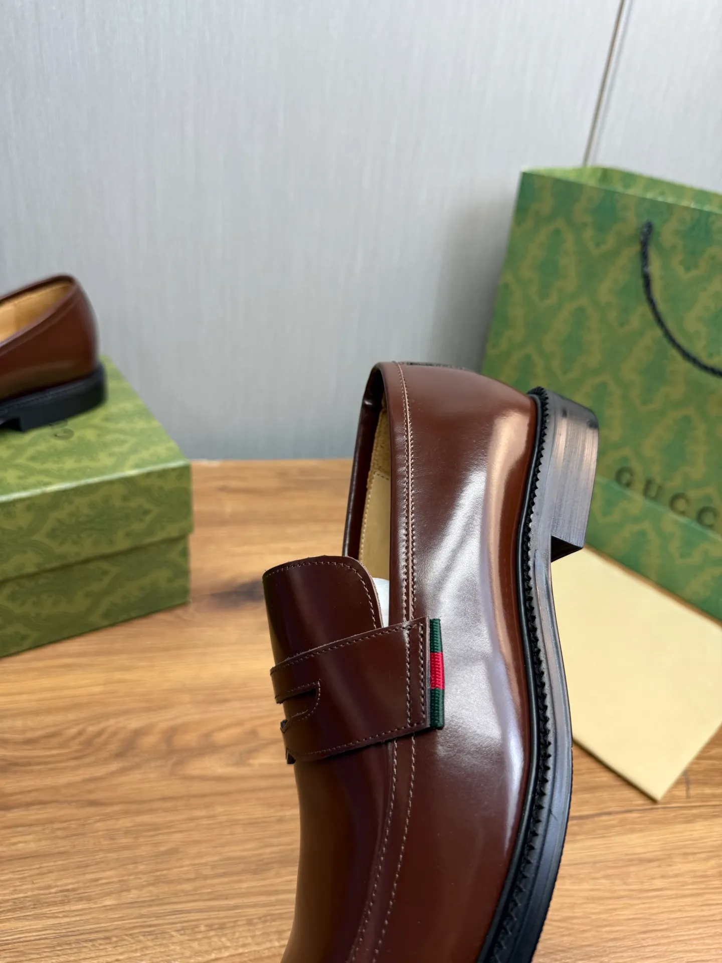 Factory price 520💰 ＧＵＣＩＩ Men's business casual leather shoes, luxurious and noble👞All imported original brand leather, just to create a more comfortable wearing experience, upper: original cowhide ➕Imported full cow lining, original outsole ✔️36-45 (45 non-returnable)